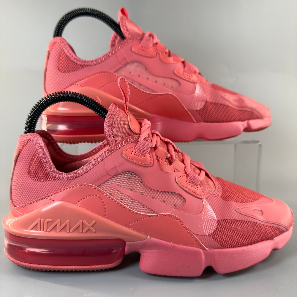 Nike Air Max Infinity 2 Womens 6.5 6 1/2 Pink Salt Running Shoe Low Lace Sneaker